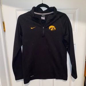 NIKE DRI FIT IOWA HAWKEYES QUARTERZIP